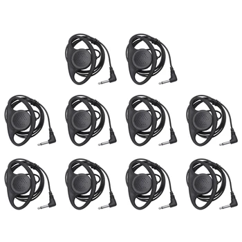 10X Монофонични слушалки, двоен жак 3,5 мм за преносими КОМПЮТРИ Skype Voip ICQ