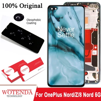 AMOLED Дисплей За OnePlus Nord LCD дисплей с сензорен екран възли За Смяна на дисплея OnePlus 8 NORD 5G/OnePlus Z