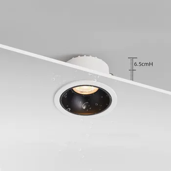 IP65 cob водоустойчив прожектор-вградени 75 баня влажна зона на баня, кухня, без основното осветление дизайн