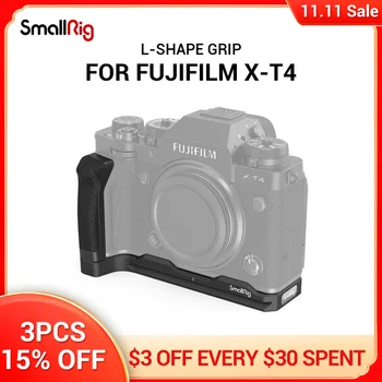 L-образна ръкохватка SmallRig XT4 за фотоапарат FUJIFILM X-T4 Има Дугообразно-швейцарската табела за бързо изключване 2813