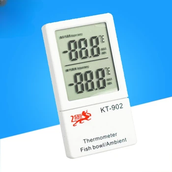 Аквариумный термометър с LCD дигитален водоустойчив термометър с вендузата, температурата на водата в аквариума за риби, като Риба Acuario