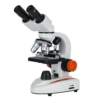 Биологичен микроскоп 40-2000-кратно Бинокъла с горната/долната led подсветка за студентски експеримент