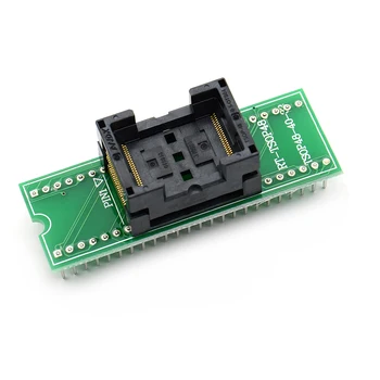 Висококачествен адаптер TSOP48 за DIP48, тест гнездо TSOP48 със стъпка 0,5 mm, за RT809F RT809H и за USB-программатора XELTEK