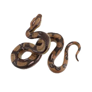 Голяма Змия е Реалистична играчка с Реалистични Модел Змии Детски Пластмасови Фигурки на Животни Фалшив Подпори