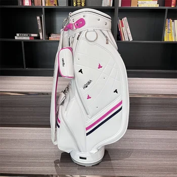 Дамски професионална чанта за голф HONMA, бяло, розово, bag-чанта за голф