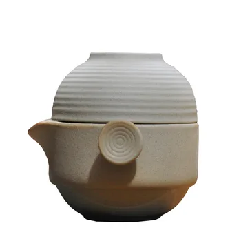 Китайски Чай Кунг-фу, 1 Машина, 1 Чаена чаша, Пътна Керамика, Чаени чаши за Чай, Улични Чаени чаши за Чайна церемония