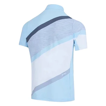 Мъжки облекла за голф, лятна нова бързосъхнеща спортна риза за улицата, ежедневни бизнес риза с къси ръкави, дишаща тениска с къси ръкави, топ