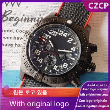 Мъжки часовник CZCP 904l Кварцов часовник от неръждаема стомана 45 mm-BR