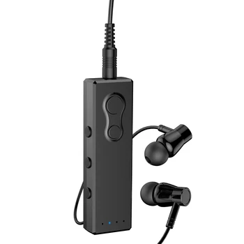 Нов C23 Bluetooth Приемник Хендсфри Комплект за Кола Адаптер е Приемник с 3.5 мм AUX Безжична 5,3 TF Карта MP3 Музикален плейър и Дистанционно снимане
