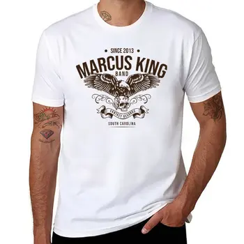 Нова тениска The marcus king band, великолепна тениска, дрехи с аниме, потници, тениски за мъже, опаковка
