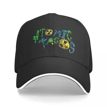 Новото лого на Atomic такос } бейзболна шапка cdreynoldsart|-F| Мъжки плажна чанта, Шапка Големи размери, Дамски шапка, мъжки