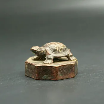 Ретро колекция восьмиугольных занаяти и бижута във формата на черепаховых тюлени династия Хан