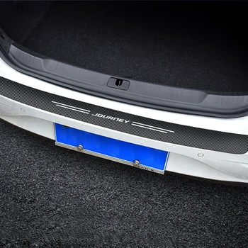 Стикер на вратата на колата, за украса на багажника от въглеродни влакна за Dodge JOURNEY, автоаксесоари