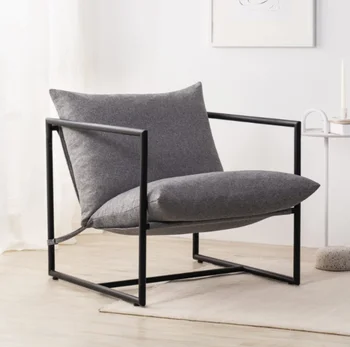 Стол Albena с метална рамка, светло сив луксозен модерен диван sofa cama