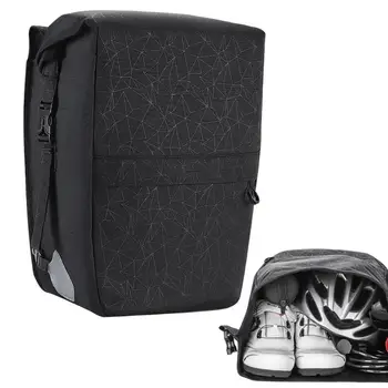 Чанта за багажник на Велосипеда, задната част на багажник, Багажник, чанта за велосипед, Водоустойчива Чанта за наем Голям капацитет, чанта за продължително каране на колело